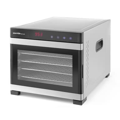 SousVideTools® Mad Dehydrator m. 6 bakker (Rustfri stål)