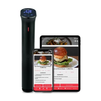 Flyselskaber analogi Anholdelse iVide® 2.0 Sous Vide Stav WIFI (IPX7-Vandtæt) | Elgiganten