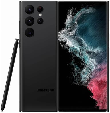 Samsung Galaxy S22 Ultra 5G smartphone, 8/128GB (Phantom Black)
