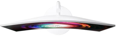 Samsung Curved C32H711 31.5" skærm (hvid)