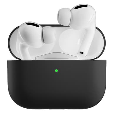 SKALO AirPods Pro 2 Ultratyndt silikone Cover - Sort