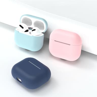 SKALO AirPods 3 Ultratyndt silikone Cover - Sort