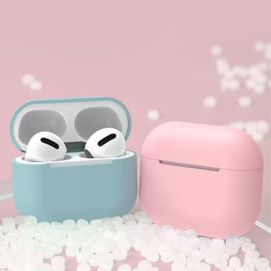 SKALO AirPods 3 Ultratyndt silikone Cover - Sort