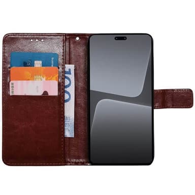 Wallet cover 3-kort Xiaomi 13 Lite - Brun