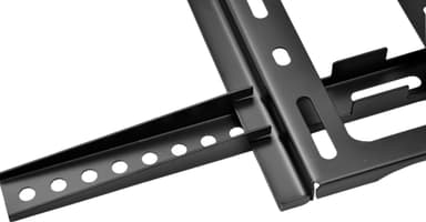 NÖRDIC vægbeslag til skærm/TV, 32""-70"", fast/fast, max 50 kg, VESA-kompatibel op til 600x400, sort