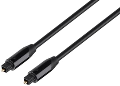 Sandstrøm optisk kabel – 1 meter – sort