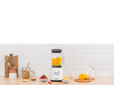 Magimix Power 4 Blender 17 x 15 x 42 cm 1,8 liter 1300 watt Hvid