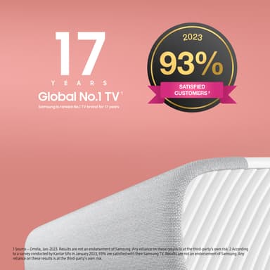 Samsung LSP9T The Premiere Smart 4K UHD Triple laserprojektor