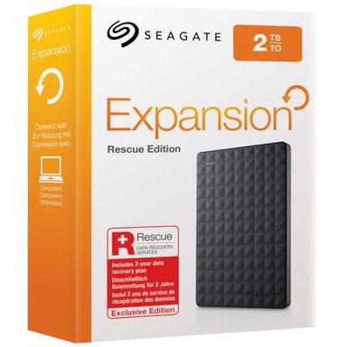 Seagate Expansion Portable 2 TB externe harde schijf Zwart, STKM2000400, Micro-USB-B 3.2 (5 Gbit/s Seagate Expansion Portable 2 TB externe harde schijf Zwart, STKM2000400, Micro-USB-B 3.2 (5 Gbit/s