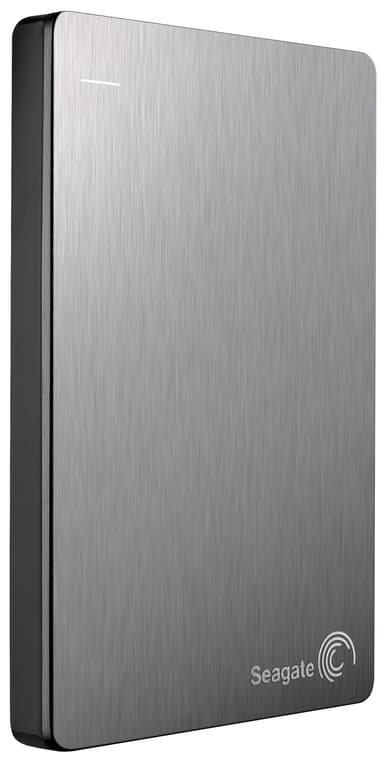 Seagate Slim Backup Plus 2 TB ekstern harddisk - sølv