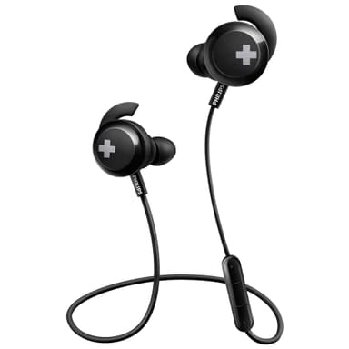 Philips Bass+ trådløse in-ear hovedtlf. SHB4305 (sort)