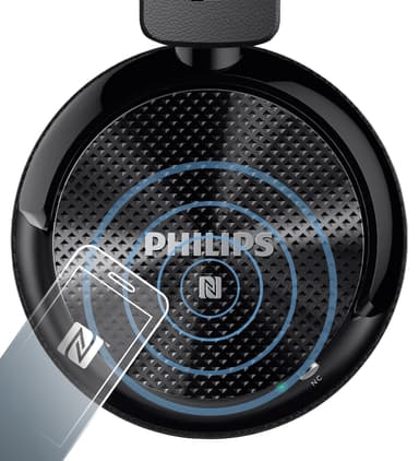 Philips trådløse on-ear hovedtlf. SHB8750NC/00 - sort
