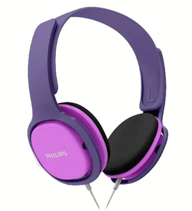 Philips Kids hovedtelefoner SHK2000PK - lilla