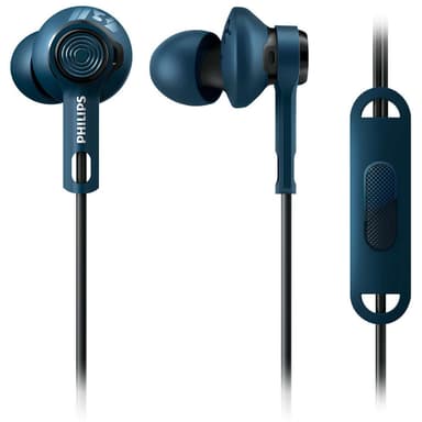 Philips ActionFit Sports hovedtelefoner SHQ2405BL - blå