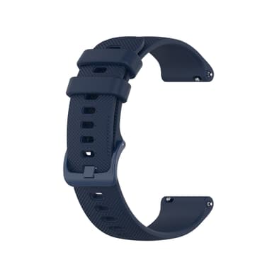 INF Urrem silikone Blå 20 mm Garmin Venu / Venu SQ / Vivomove3 / Move 3 / Vivomove Luxe / Move Luxe / Vivomove Style / Move Style / Vivomove / Vivomove HR Sport / Vivoactive 3