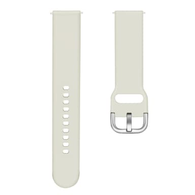 INF Urrem silikone Hvid 22 mm Huawei GT1/2 Gen, Samsung Watch 3 45mm, Samsung watch 46mm, Samsung Gear S3 Classical/Frontie, Huawei Watch GT/GT 2 46mm