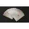 54stk Creative Vandtæt 100 Dollar Plastic Poker spillekort - Sølv