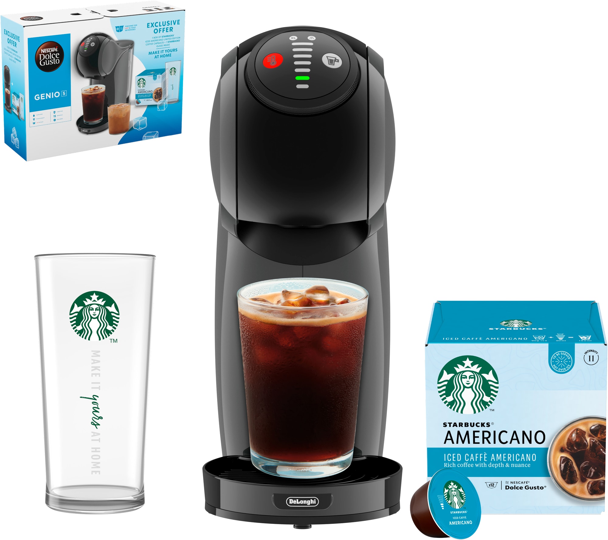 Nescafé Dolce Gusto Starbucks Iced summerÂ Genio S kapselmaskine thumbnail