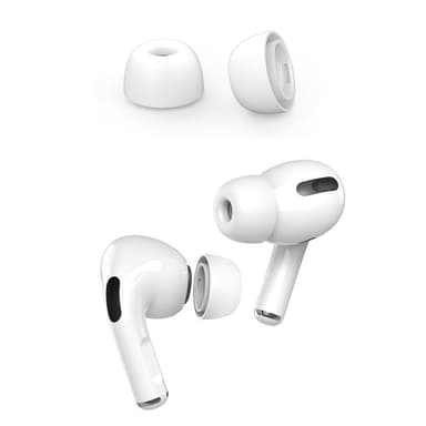 AHASTYLE AirPods Pro 1/2 Silikone Ørepropper Hvid - Large