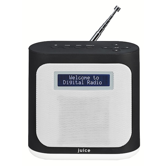 Juice Mini bærbar radio SJUMBL14E - sort