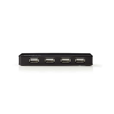 USB-hub | 7 porte | USB 2.0-drevet | Separat strømforsyning