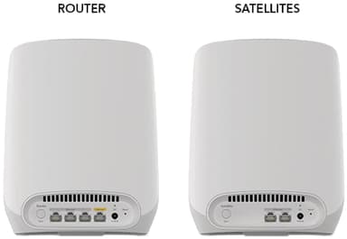 Netgear Orbi RBK763S AX5400 Tri-Band Mesh Wi-Fi system (3-pak)