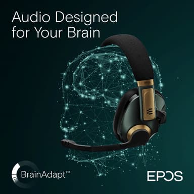 EPOS H3PRO HYBRID trådløst gaming-headset (grøn)