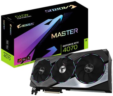 Gigabyte GeForce RTX 4070 Aorus Master grafikkort