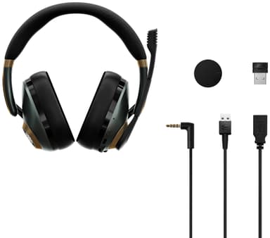 EPOS H3PRO HYBRID trådløst gaming-headset (grøn)
