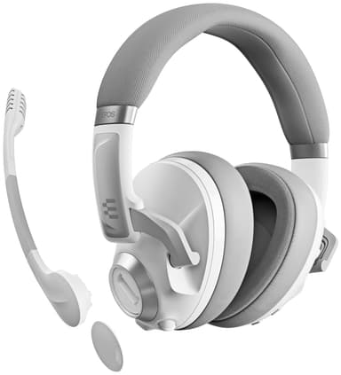 EPOS H3PRO HYBRID trådløst gaming-headset (hvid)
