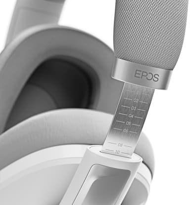 EPOS H3PRO HYBRID trådløst gaming-headset (hvid)