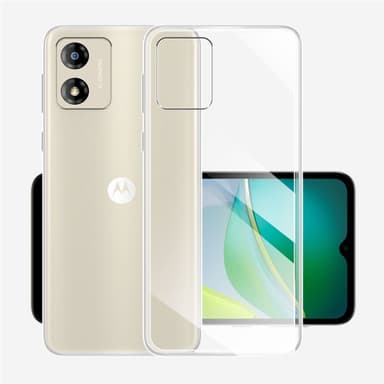 Silikone cover gennemsigtig Motorola Moto E13
