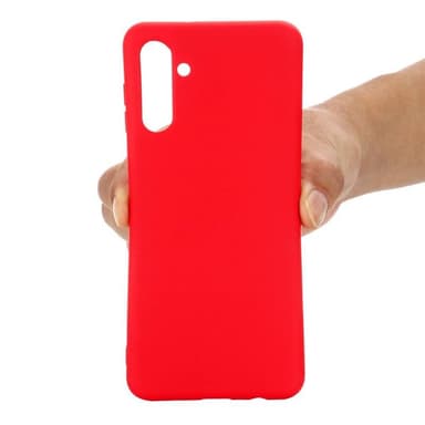 Liquid silikone cover Samsung Galaxy A24 4G - China Red