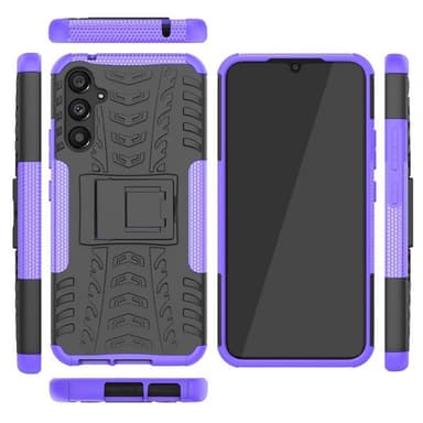Stødbestandigt cover med stativ Samsung Galaxy A24 4G - Lilla
