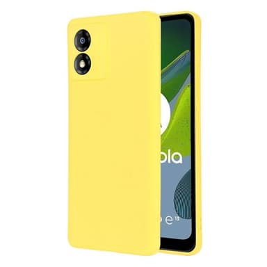 Liquid silikone cover Motorola Moto E13 - Gul