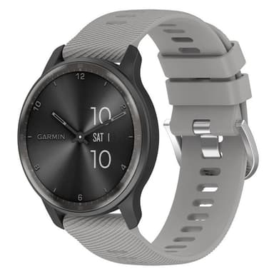 Pure Armbånd Garmin Vivomove Trend - Lysegrå