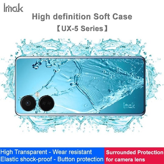 Imak Soft Case UX-5 cover OnePlus Nord CE 3 Lite - Gennemsigtig