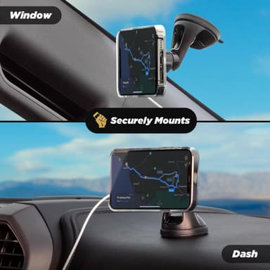 Magicmount MSC Telefonholder - Magsafe Til Dash/Window