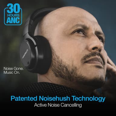 Naztech Driver Anc1000 BT Wireless Active Noise Canceling Hovedtelefoner
