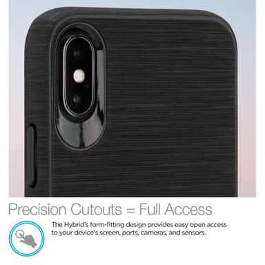 Naztech Hybrid PC+TPU cover - iPhone X/XS