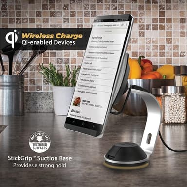 Magicmount Pro 10W Qi Lader Telefonholder T/Hjemmet