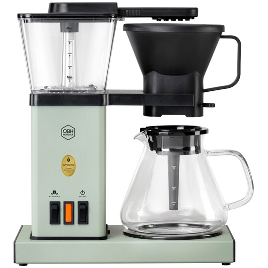 OBH Nordica Blooming Prime kaffemaskine 3000001216 (Misty green)