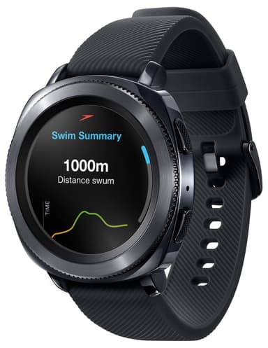 Samsung Gear Sport smartwatch (sort)