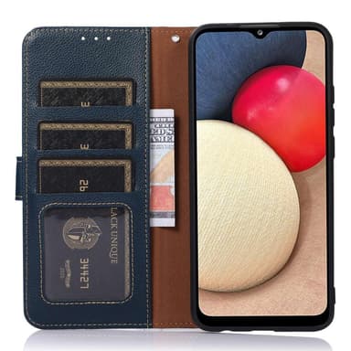 KHAZNEH Telefoncover til Samsung Galaxy A54 5G - Blå/Brun