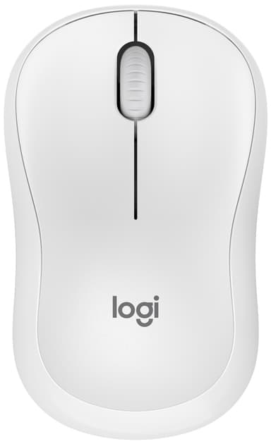 Logitech M240 Silent Bluetooth trådløs mus (hvid)
