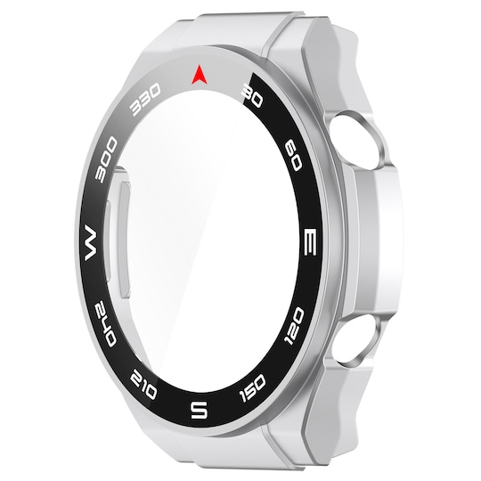 INF Smart urkasse med skærmbeskytter Sølv Huawei Watch Ultimate