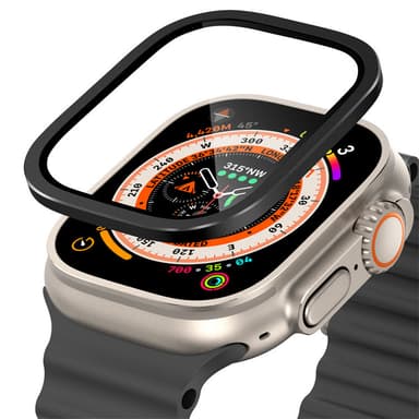 Smart urkasse med skærmbeskytter Sort 49 mm Apple Watch 8