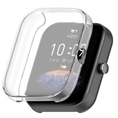 INF Fuldt beskyttende etui TPU Gennemsigtig Huami Amazfit Bip3 / Bip3 Pro