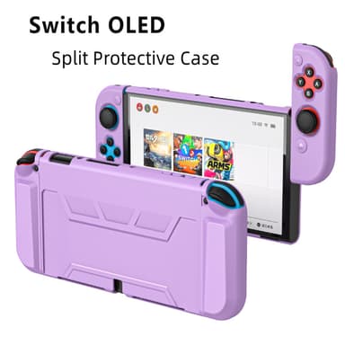 Dockbart etui Lilla Nintendo Switch OLED