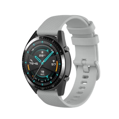 INF Urrem silikone Grå Honor Watch GS 3i/GS3/GS Pro/Magic Watch 2 46 mm/Magic Watch 1st Gen/Watch Dream, Huawei Watch GT3 SE/Watch Buds/GT Runner/Watch 3/3 Pro